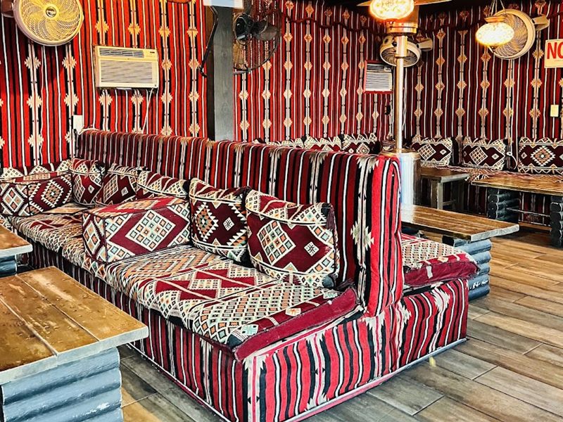 The Cafe Mawal interior